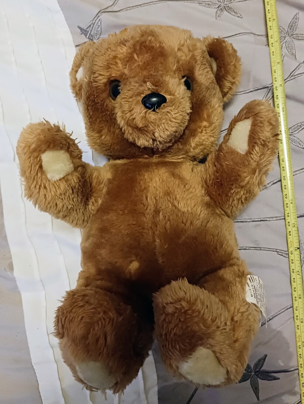 Vintage Talking Teddy Bear, Made In Kotea.